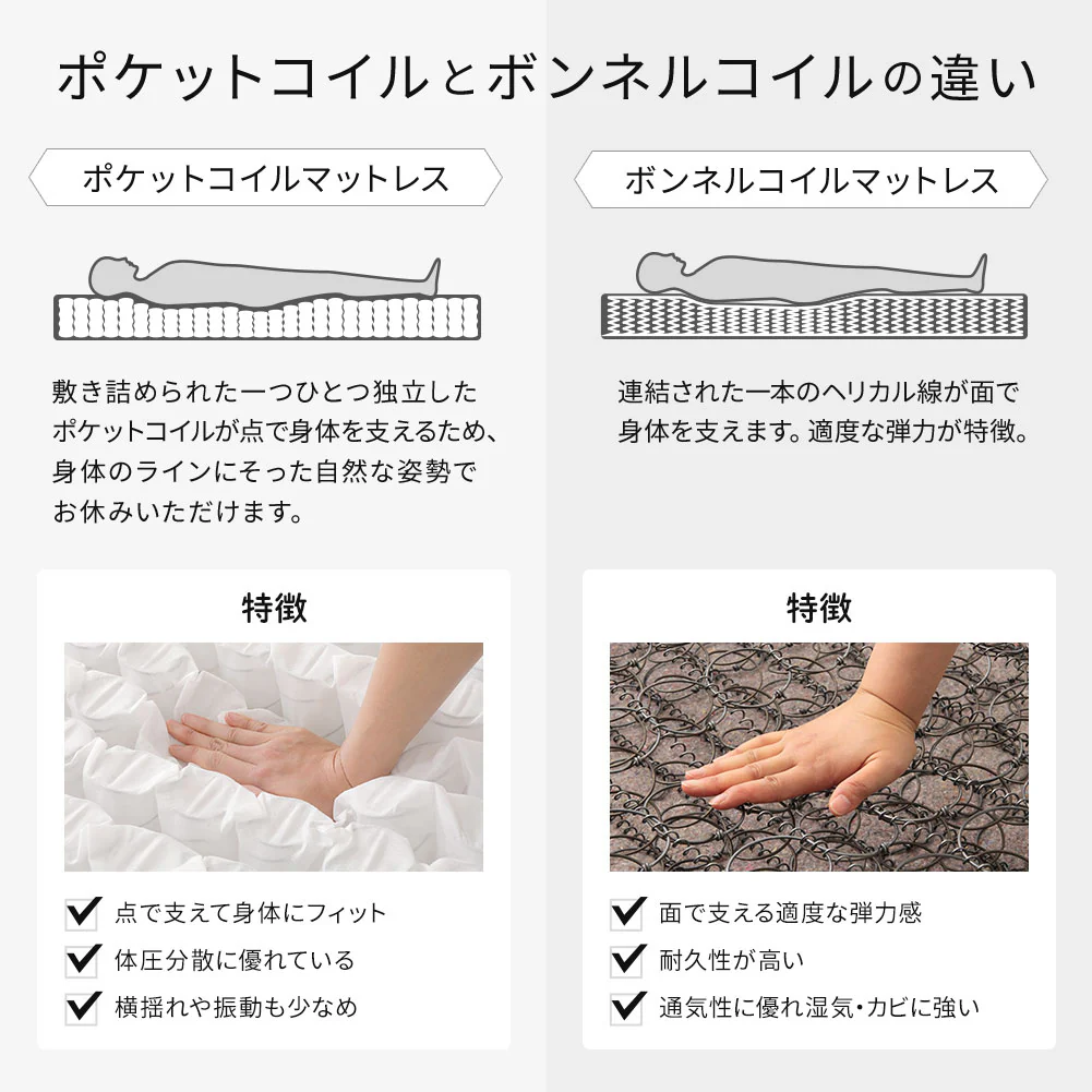 国産 照明付き収納ベッド 『AJITO アジット』 ホワイト - Image 9