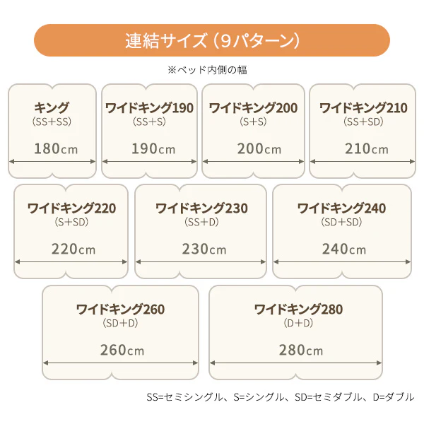 日本製 照明付き ローベッド『NOIE ノイエ』ブラウン - Image 5