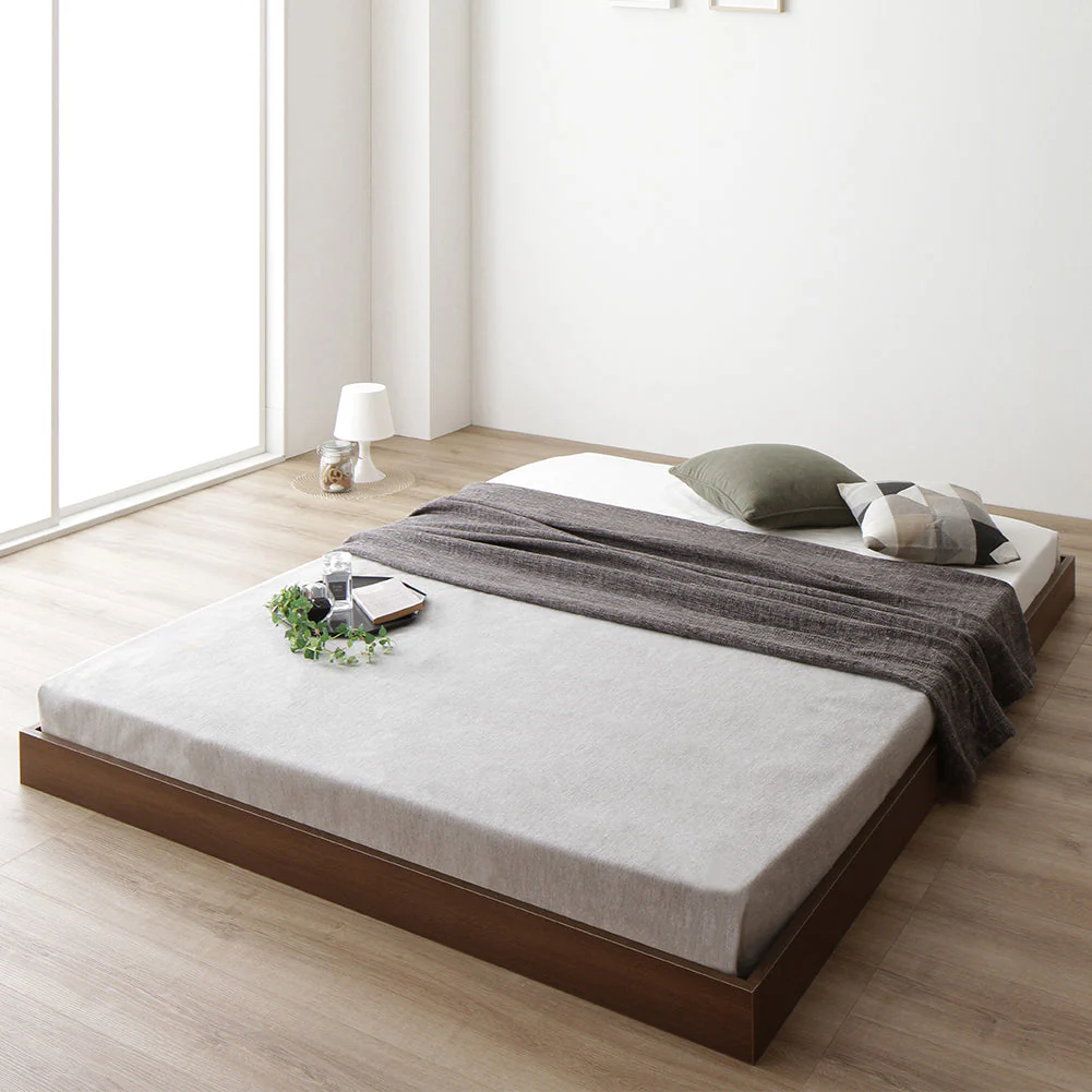 ヘッドレス すのこフロアベッド ナチュラル - Image 43