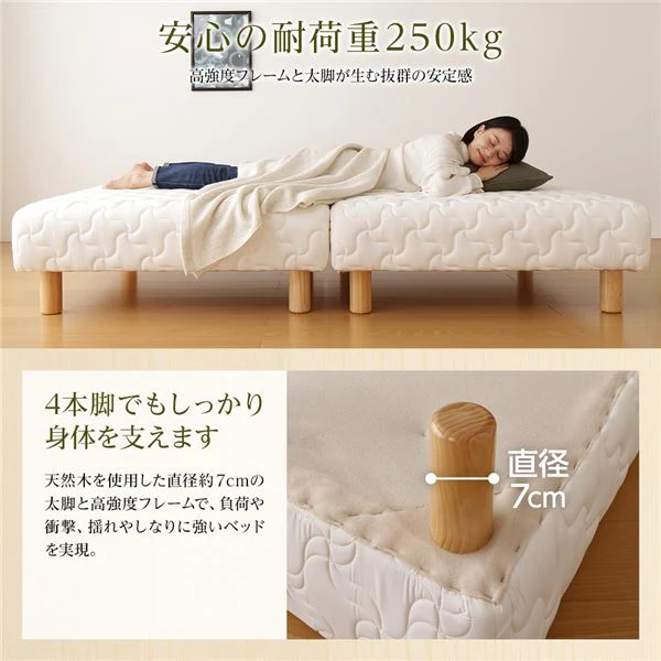 国産脚付きマットレス（分割型）専用引出し - Image 5