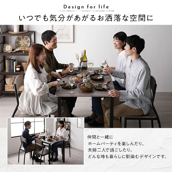 角型 ダイニングテーブル ナチュラル×ホワイト - Image 7