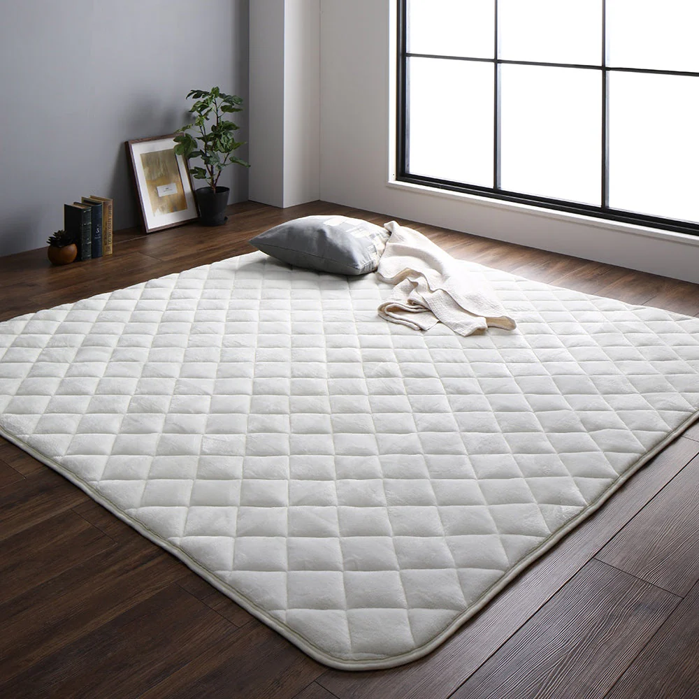 フランネルこたつ 敷き布団 単品 長方形(約)190×240cm ネイビー - Image 19