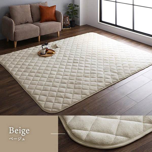 フランネルこたつ 敷き布団 単品 長方形(約)145×175cm ネイビー - Image 12