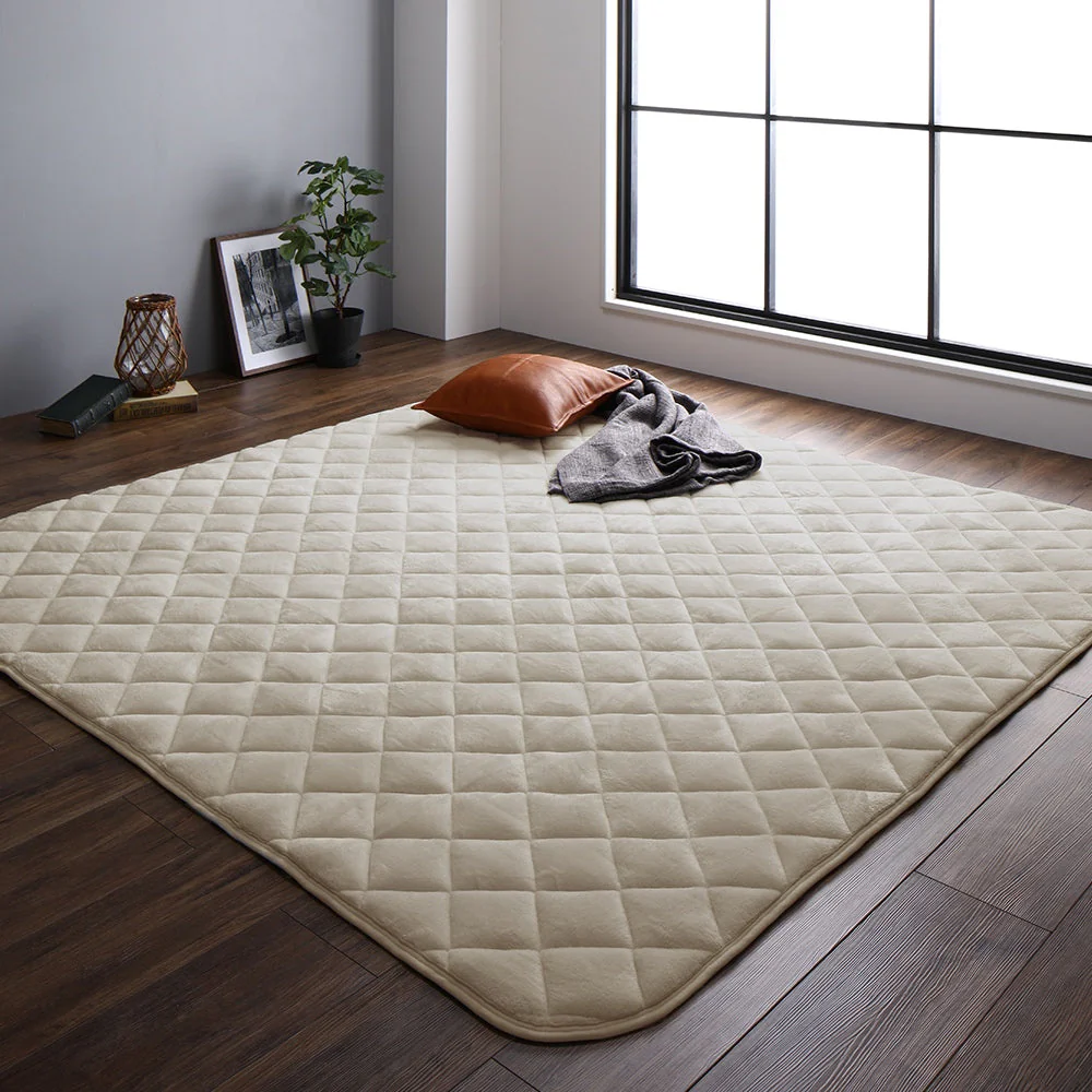 フランネルこたつ 敷き布団 単品 長方形(約)145×175cm ネイビー - Image 20
