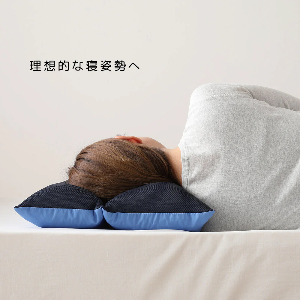 いびきのことを考えた枕：枕カバー付き（ベージュ） - Image 11