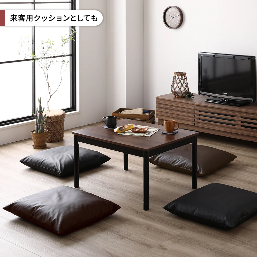 座布団クッション（ボリューム・レギュラータイプ）アイボリー - Image 16