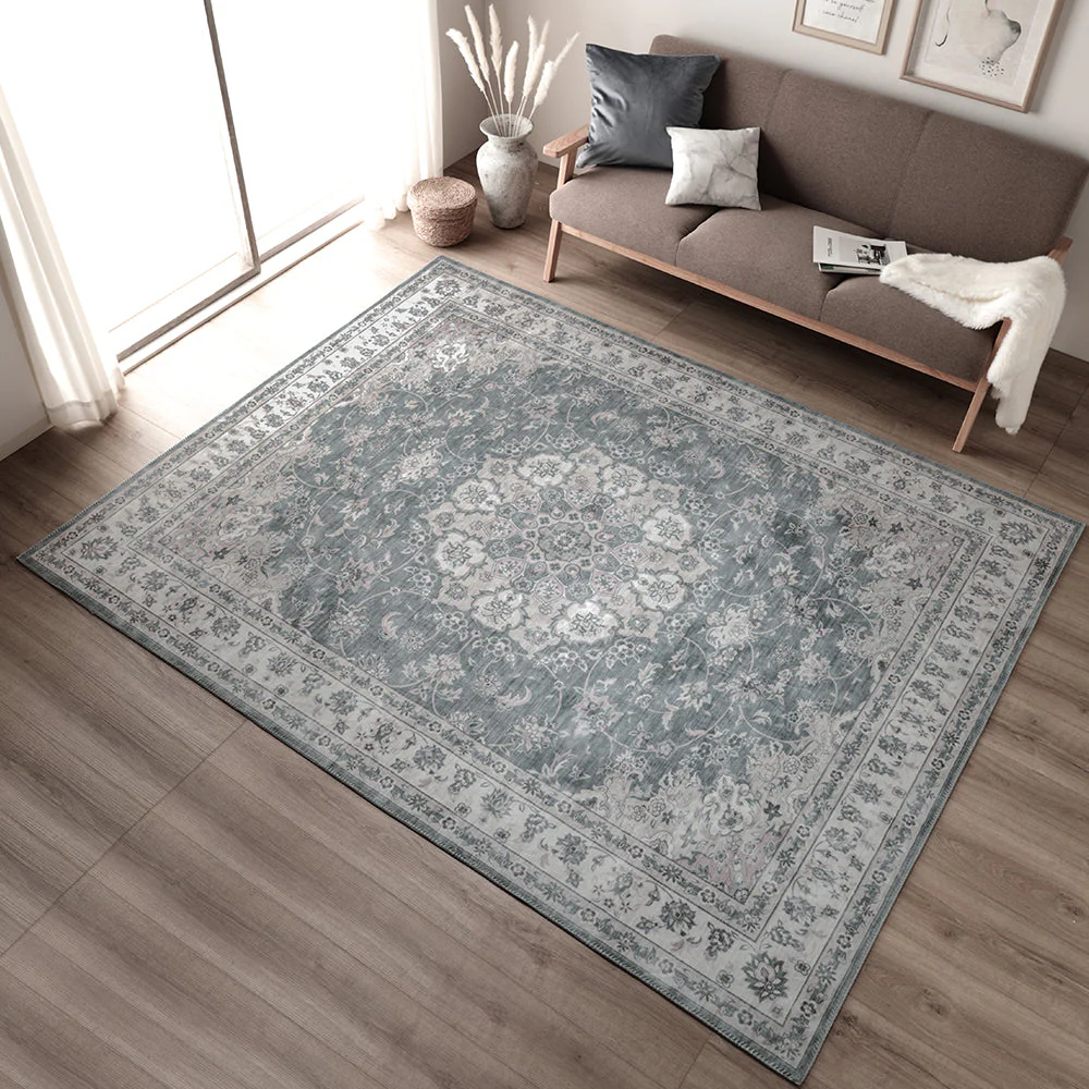 アンティーク調 絨毯風 ラグ  ホットカーペット対応 【190×240cm】 ローズクォーツ - Image 16