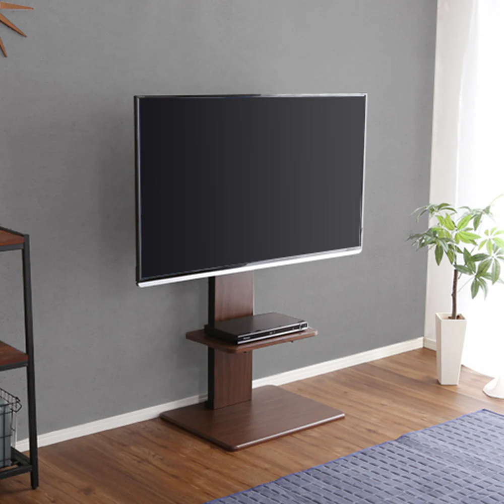 壁寄せTVスタンド（240度スイングタイプ） ハイタイプ 棚無し ホワイト - Image 22