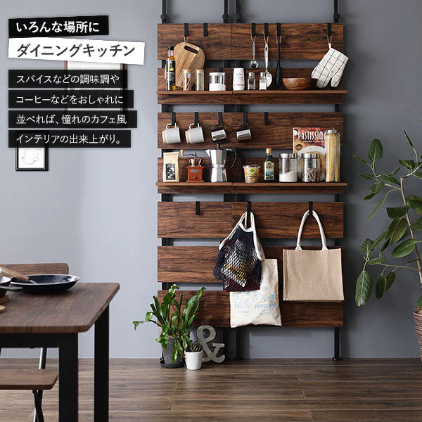 ウォールラック 突っ張り棚用 追加棚[幅60] ホワイト - Image 5