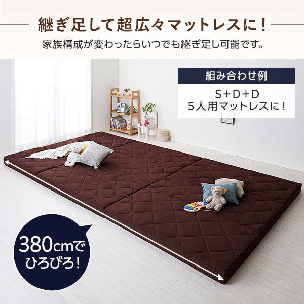 ファミリータイプ マットレス 3つ折り 12cm厚 グレー - Image 10