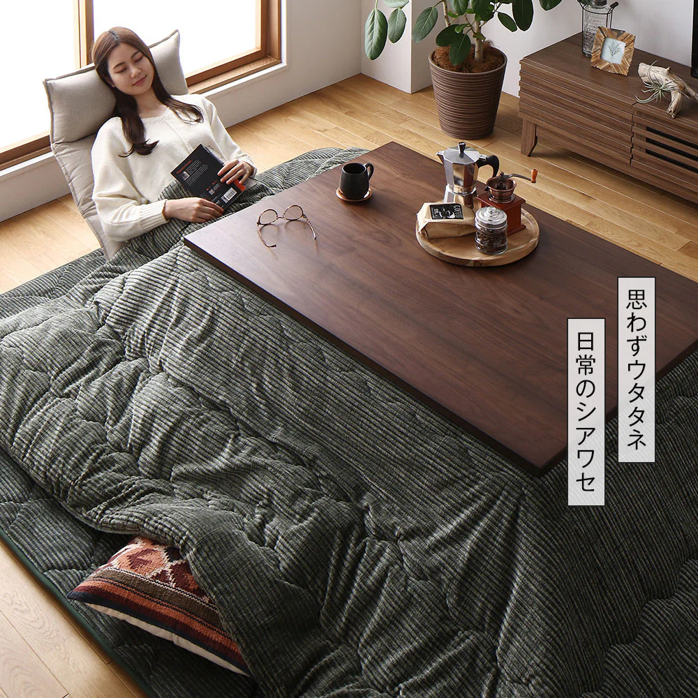 コーデュロイ調こたつ掛け布団 単品 グリーン - Image 14