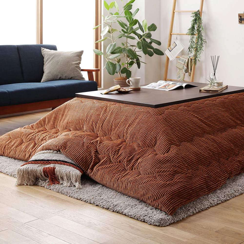 コーデュロイ調こたつ掛け布団 単品 グリーン - Image 6