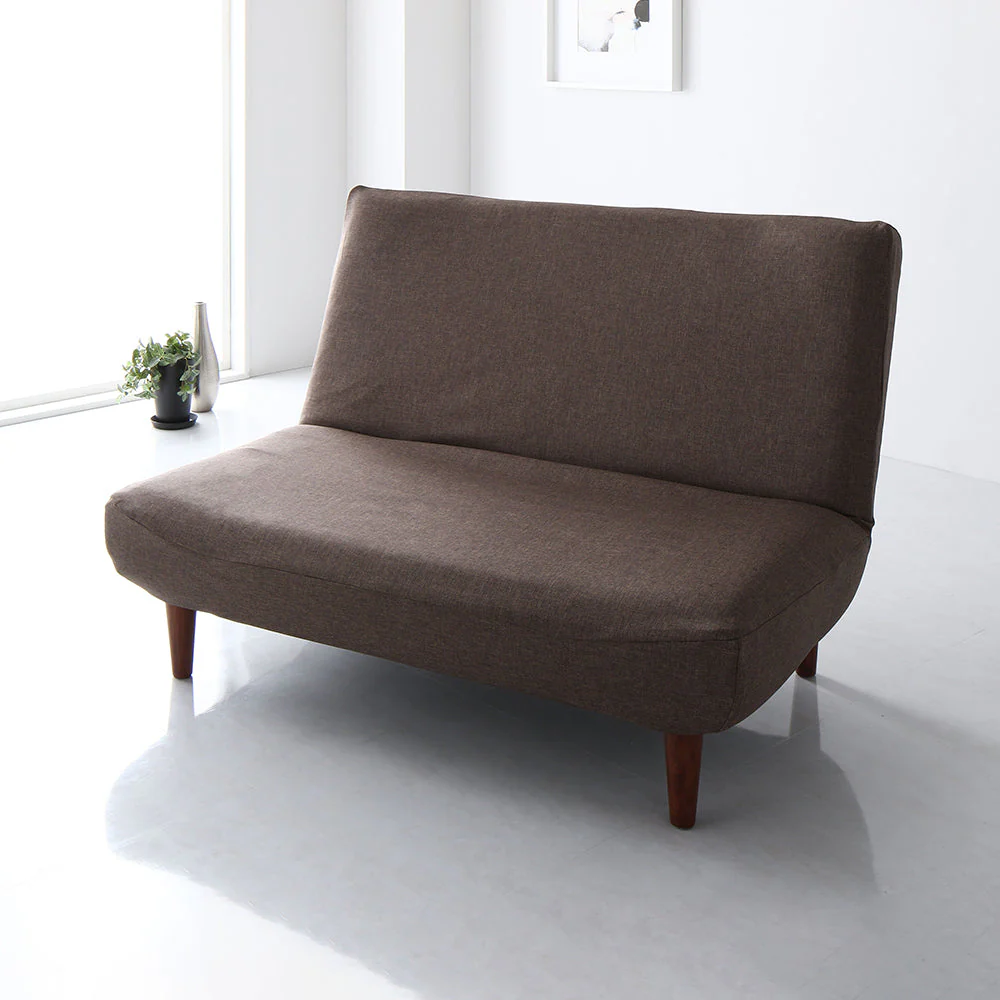 ハイバックソファ専用カバー オットマン用 ベージュ - Image 3