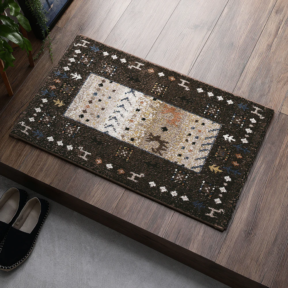 トルコ製 ウィルトン織り 玄関マット 約70×120cm サハラ（ベージュ） - Image 16