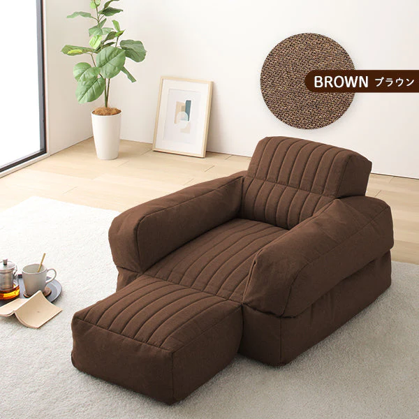 3WAY ビーズソファ ブルー - Image 6