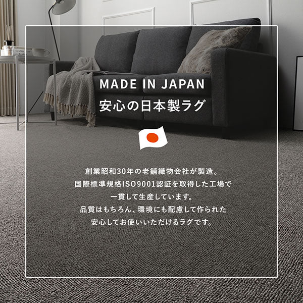 フリーカット 平織カーペット 抗菌防臭 防炎 グレー - Image 15