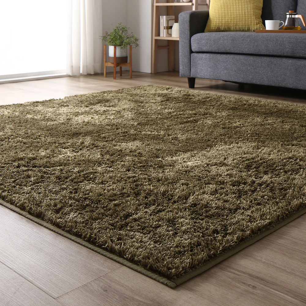 洗えるシャギーラグ 制菌加工 【3畳(約200×250cm)】 グレー - Image 21