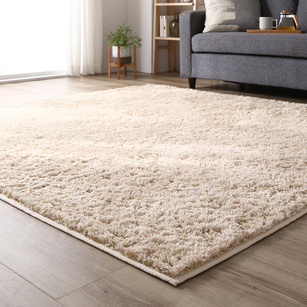 洗えるシャギーラグ 制菌加工 【3畳(約200×250cm)】 オレンジ - Image 20