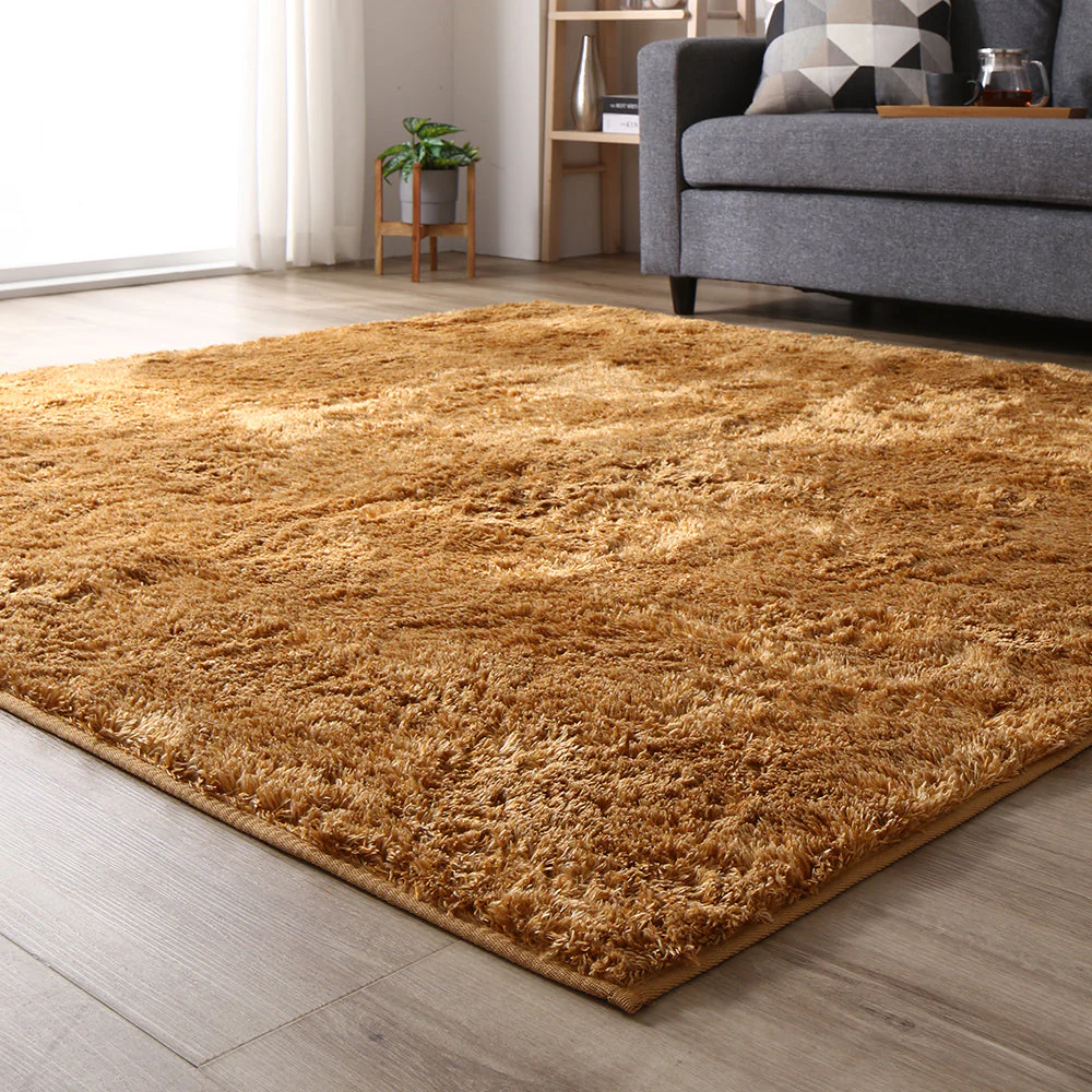 洗えるシャギーラグ 制菌加工 【1.5畳(約130×185cm)】 ブラウン - Image 20