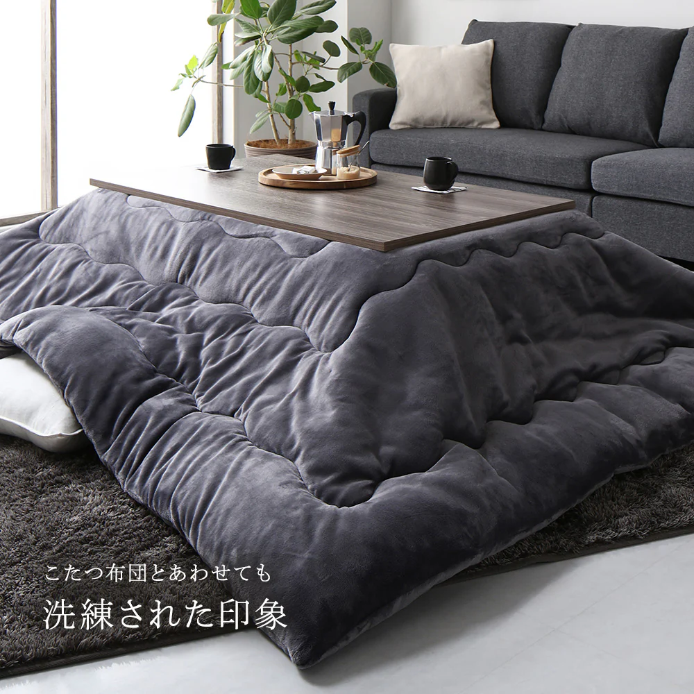アイアンデザインこたつテーブル 幅115cm 単品 - Image 3