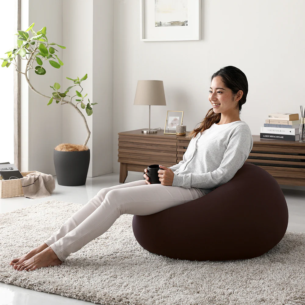 【専用カバー】サークル型 ビーズクッション『Ingram イングラム』 - Image 4