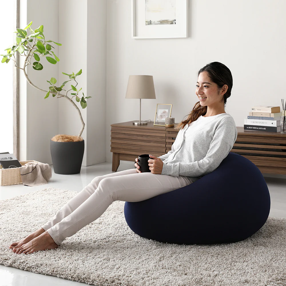【専用カバー】サークル型 ビーズクッション『Ingram イングラム』 - Image 5