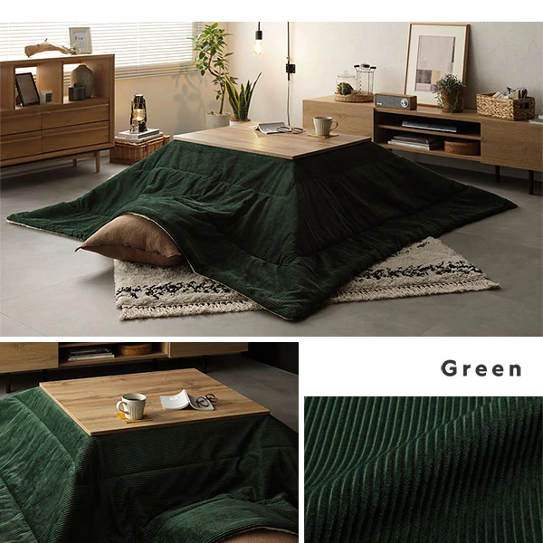 木目柄こたつテーブル 単品 - Image 3