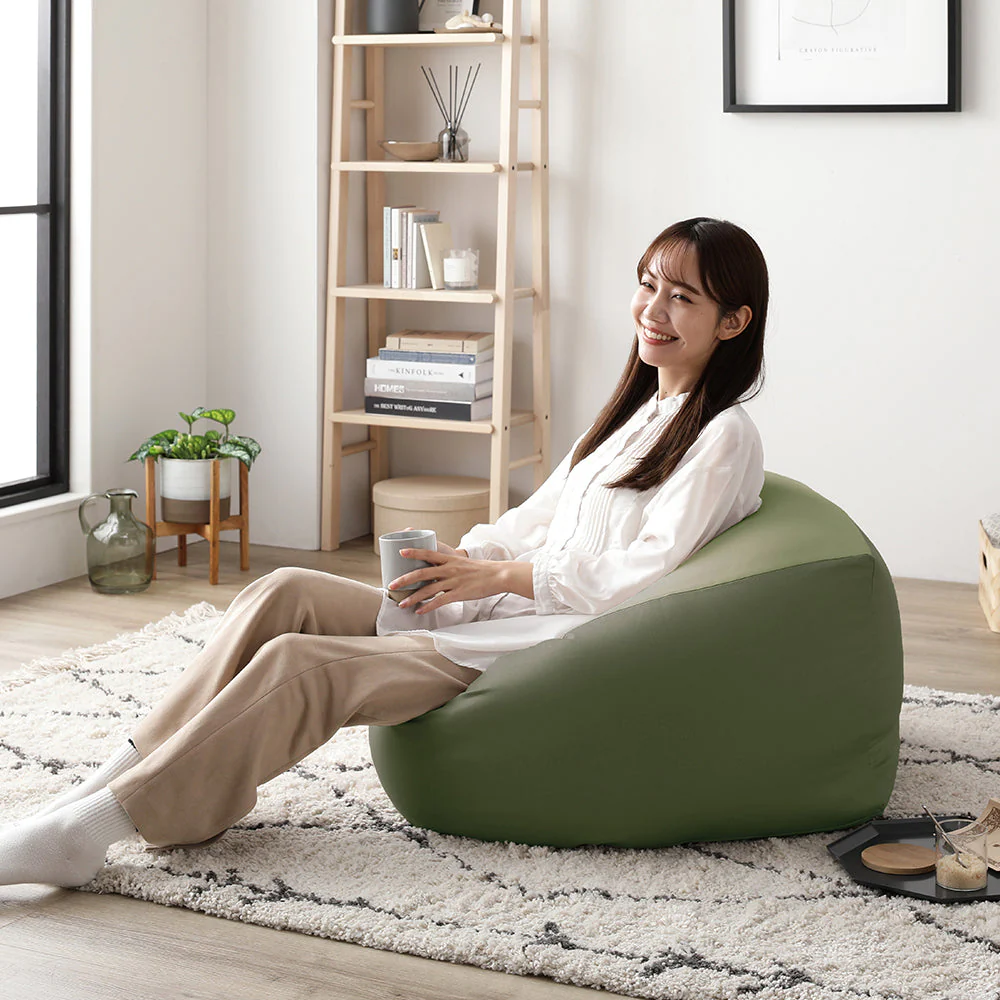 日本製 ビーズクッション 『STIIBO』 単品 グレー - Image 28