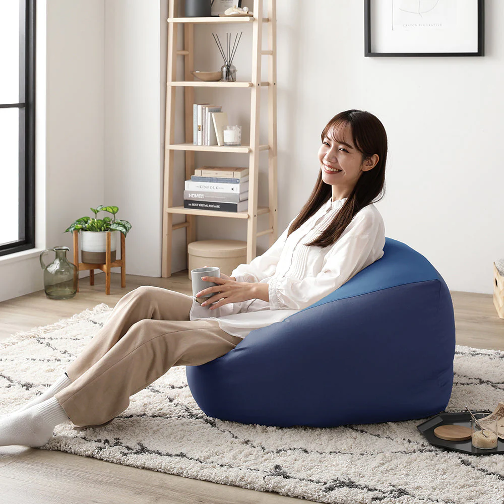 日本製 ビーズクッション 『STIIBO』 単品 グレー - Image 30