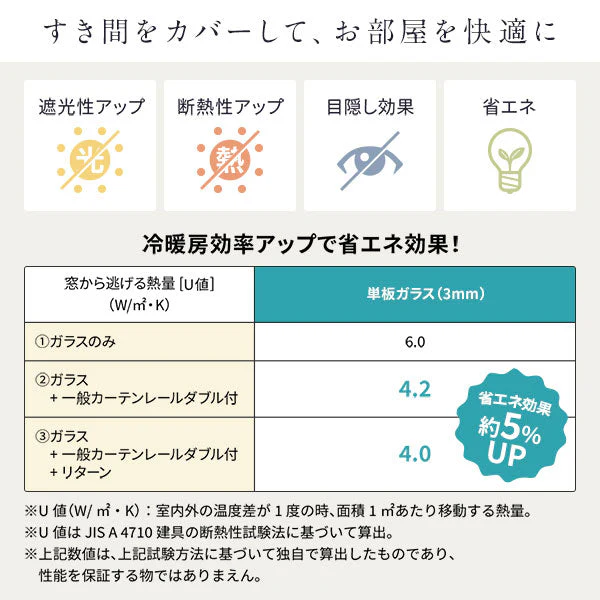 伸縮 カーテンレール リネア リターン仕様 木目ブラウン - Image 10