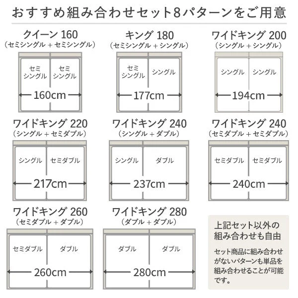 ホテルスタイル 連結ローベッド LED照明＆棚付き『CONCASA コンカーサ』ヴィンテージブラウン - Image 12