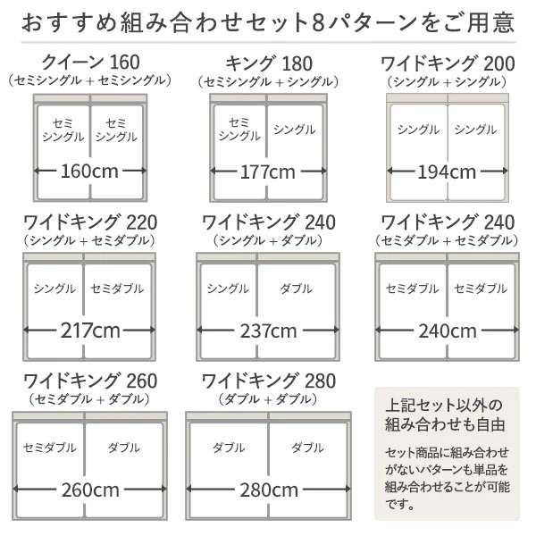 ホテルスタイル 連結ローベッド LED照明＆棚付き『CONCASA コンカーサ』シャビーオーク - Image 12