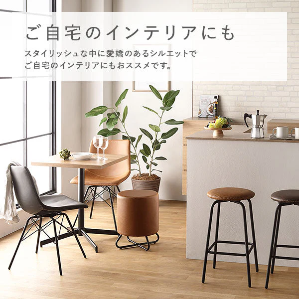 昇降・回転ハイチェア キャメル - Image 6