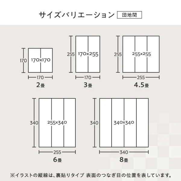 い草 ラグ カーペット 抗菌防臭 【本間】 グレー 本間2畳(約191×191cm) 裏貼りなし - Image 16