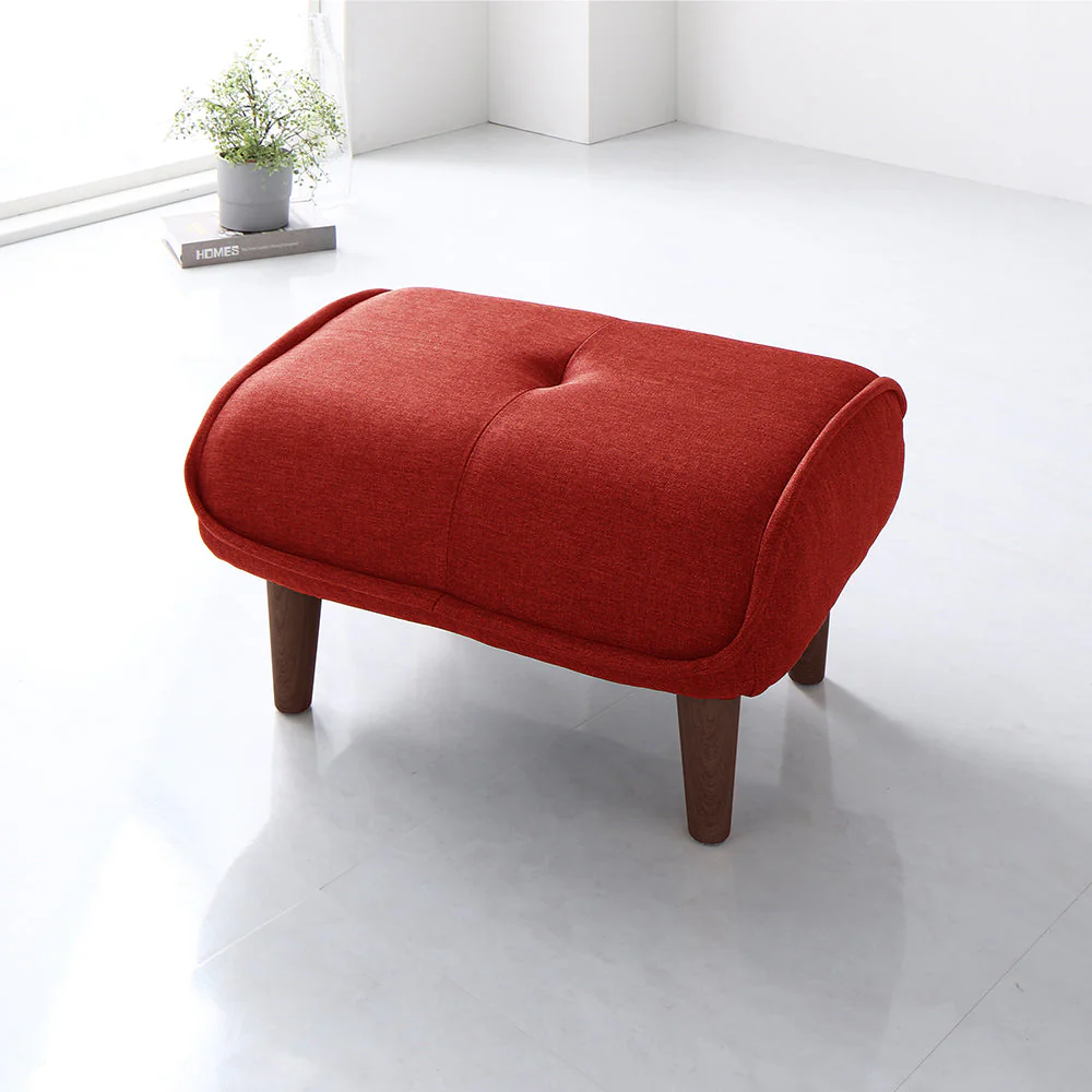 日本製 ポケットコイル オットマン単品 PVC生地 ブラック - Image 28
