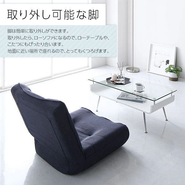 日本製 ポケットコイル オットマン単品 PVC生地 ブラウン - Image 12