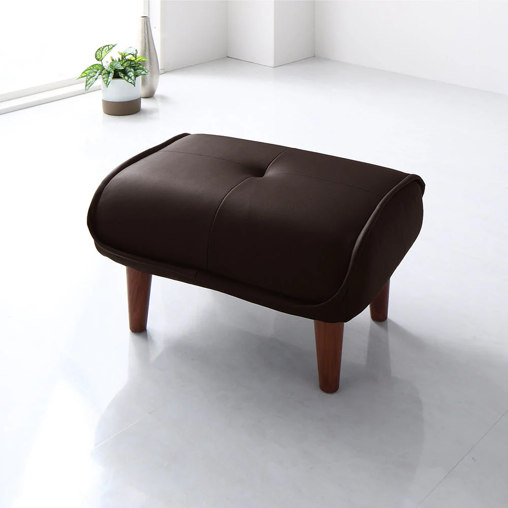 日本製 ポケットコイル オットマン単品 ファブリック生地 グレー - Image 33
