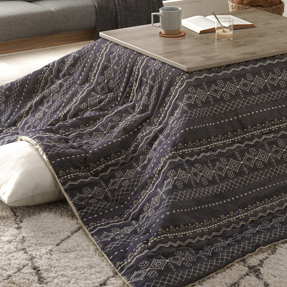 インド綿こたつ掛け布団 単品 アイボリー - Image 15