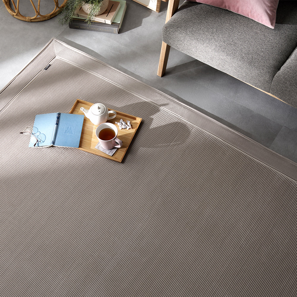 コーデュロイ調フランネル バイカラーシリーズ ラグ こたつ敷布団 180×240cm イエロー - Image 12