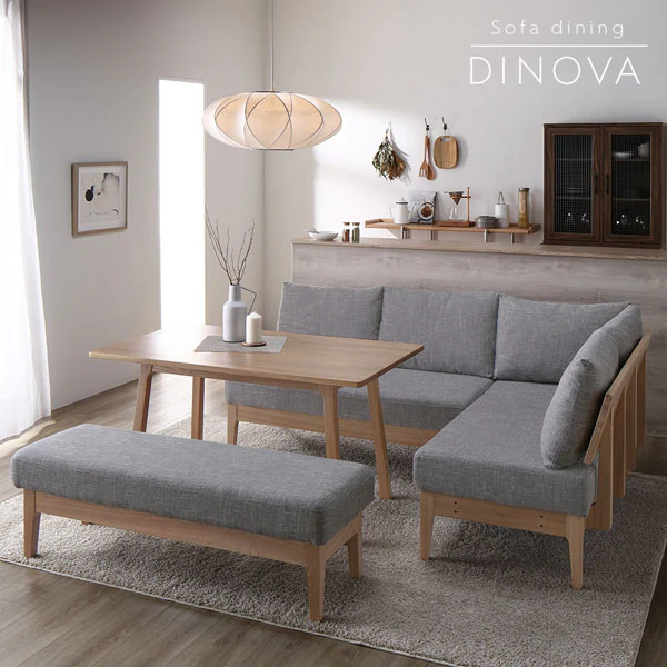 ソファダイニング 『DINOVA ディノバ』 ベンチ用 交換座面単品 ダークブラウン - Image 3