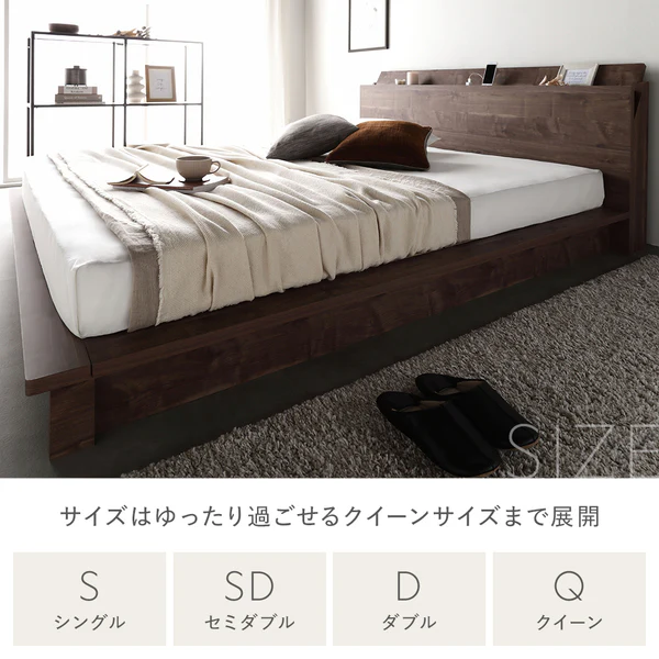 モダンデザイン ローベッド パネルタイプ グレージュ - Image 13