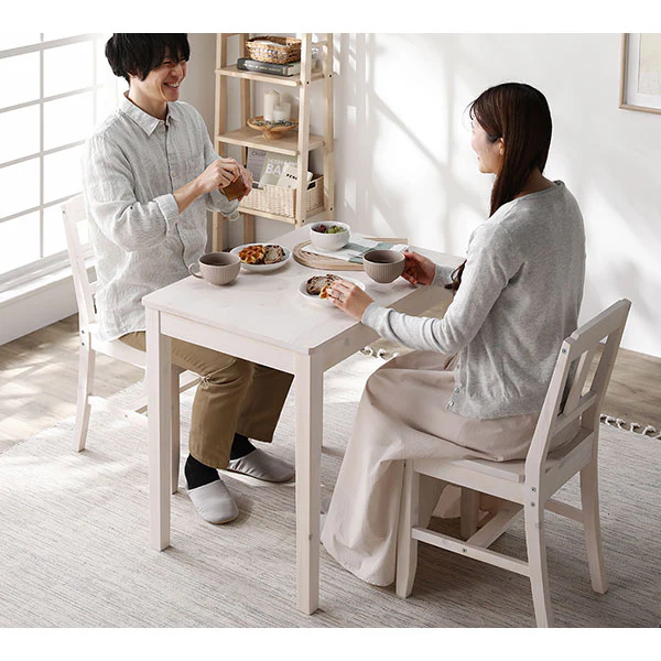 パイン材ダイニング 3点セット（幅70cm）『Myon ミオン』 ナチュラル - Image 18