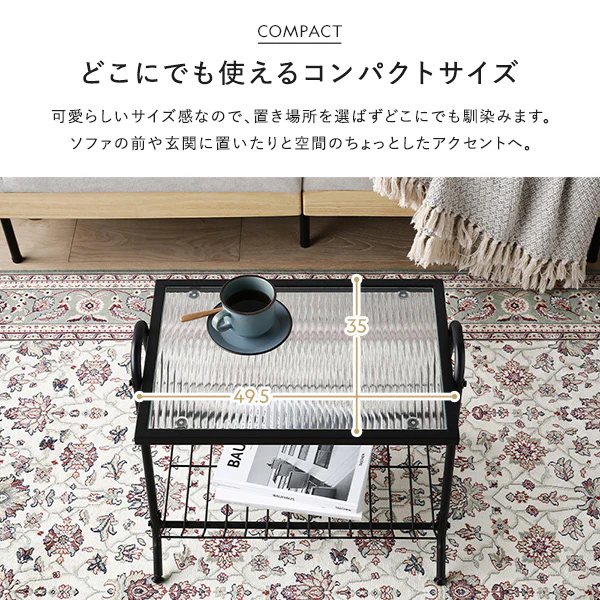 リビングテーブル 『Neriah ネリア』ホワイト - Image 10