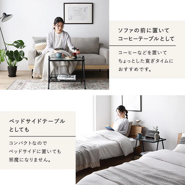 リビングテーブル 『Neriah ネリア』ホワイト - Image 11