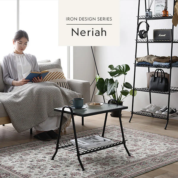 リビングテーブル 『Neriah ネリア』ブラック - Image 3