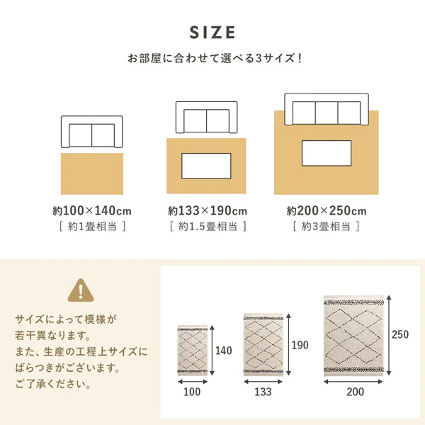 ベルギー製ウィルトン織ベニワレン風ラグ - Image 15