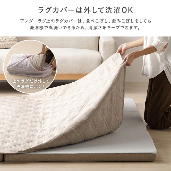 厚さが選べる 極厚 ラグ 『Nolphi ノルフィ』 用 背クッション 単品 I字タイプ グレー - Image 11