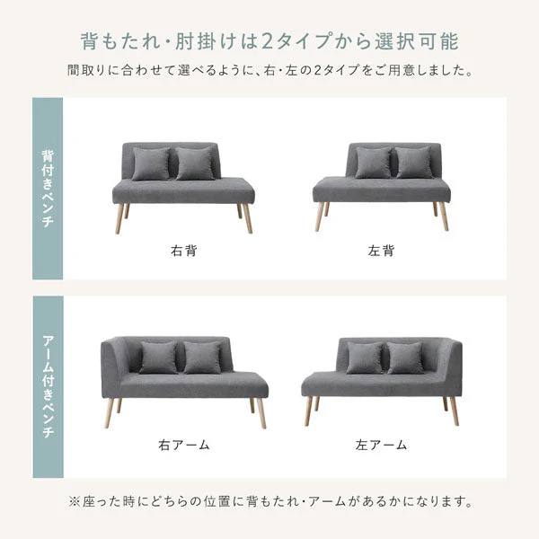 ソファダイニング L字5点セット（右カウチスタイル） 『Mivo ミヴォ』 ライトブルー - Image 15