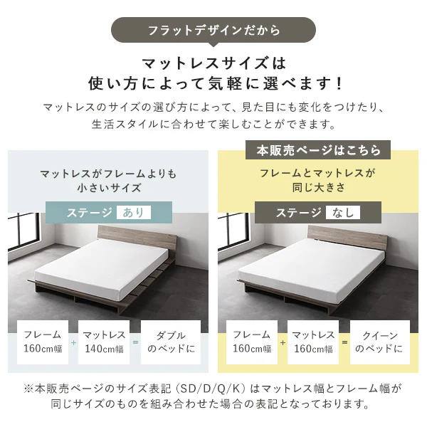 ローベッド 棚付き コンセント付き 『TUULIE トゥーリエ』 グレージュ - Image 15