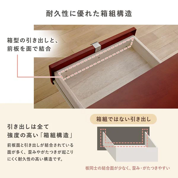 北欧ヴィンテージ調デザイン 天然木 テレビボード 幅100cm - Image 11